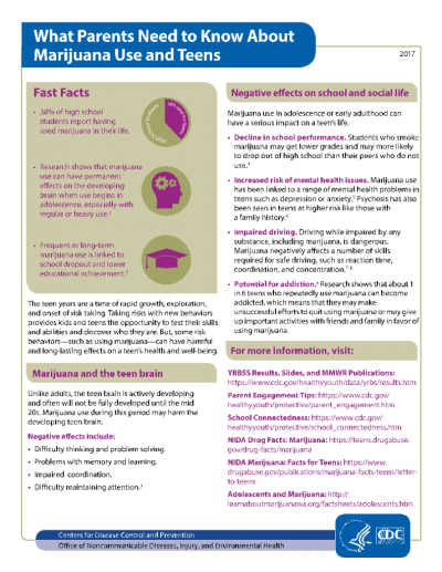 Why Parents Need to Know About Marijuana Use and Teens Why Parents Need to Know About Marijuana Use and Teens